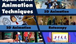 Explain Various Animation Techniques